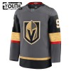 Børn NHL Vegas Golden Knights Trøje 2024-25 Fanatics Premium Jack Eichel Grå Tredje